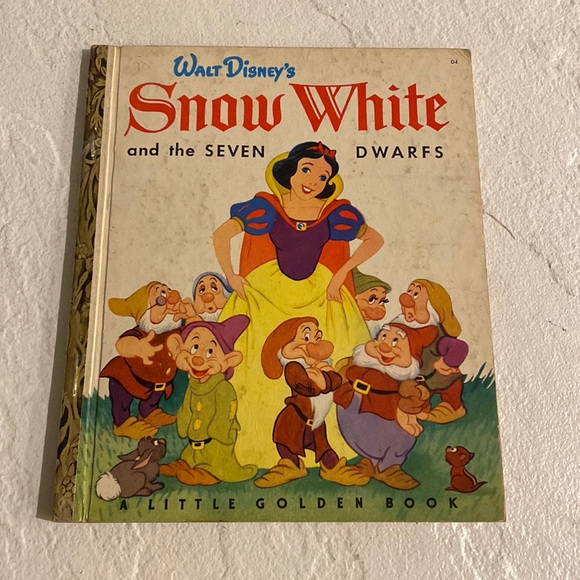 Toys | Vintage Little Golden Book Walt Disneys Snow White And The Seven ...